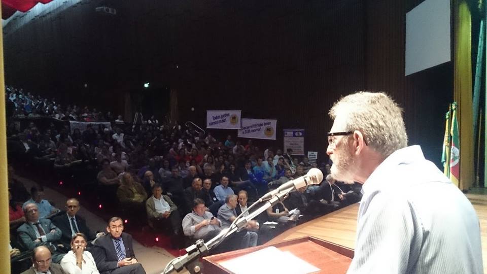 Sindisaúde participa de atividade em defesa das Santas Casas e Hospitais Filantrópicos