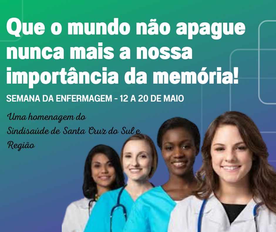 Homenagem pela Semana da Enfermagem