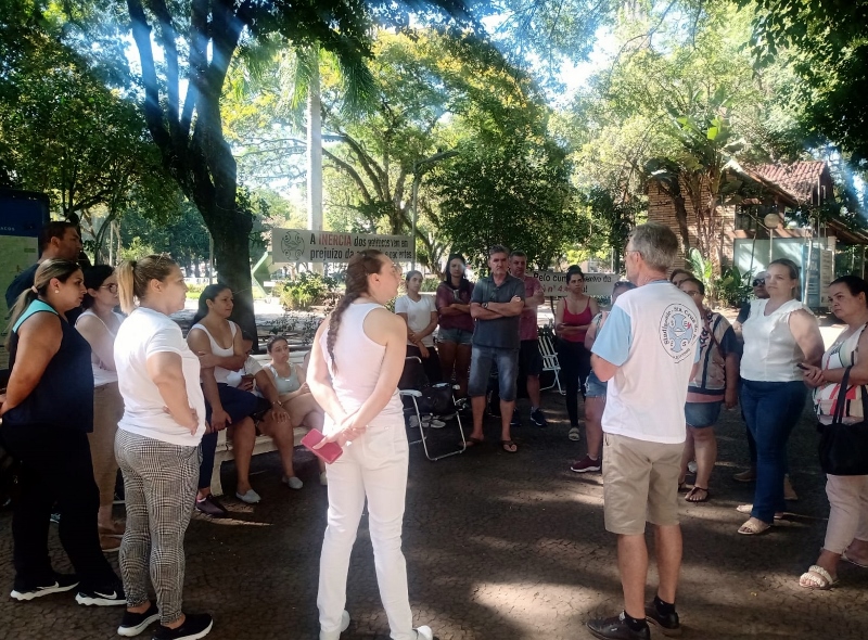 Trabalhadores da saúde se mobilizam pelo cumprimento do piso nacional