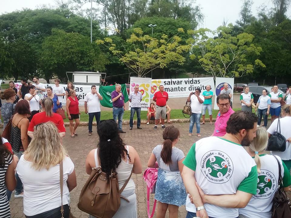 Sindisaúde participa de abertura da Campanha Salarial Unificada em Lajeado