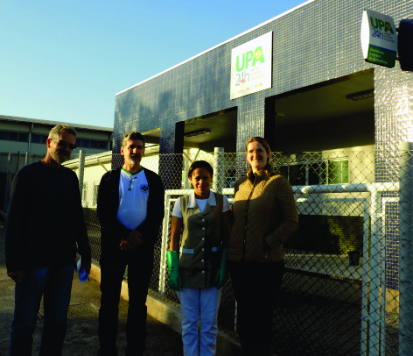 Sindisaúde visita instalações da UPA e Hospitalzinho